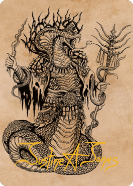 Sivriss, Nightmare Speaker Art Card (51) (Gold-Stamped Signature) [Commander Legends: Battle for Baldur's Gate Art Series] | Game Master's Emporium (The New GME)