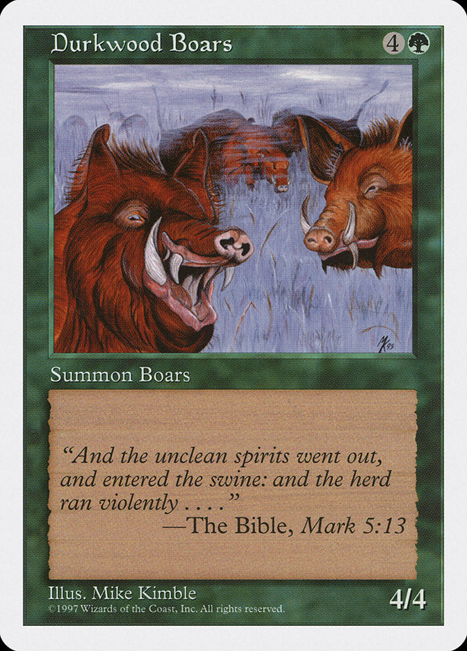 Durkwood Boars [Fifth Edition] | Game Master's Emporium (The New GME)