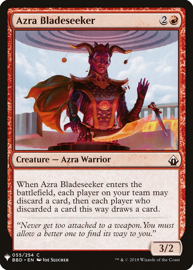 Azra Bladeseeker [Mystery Booster] | Game Master's Emporium (The New GME)