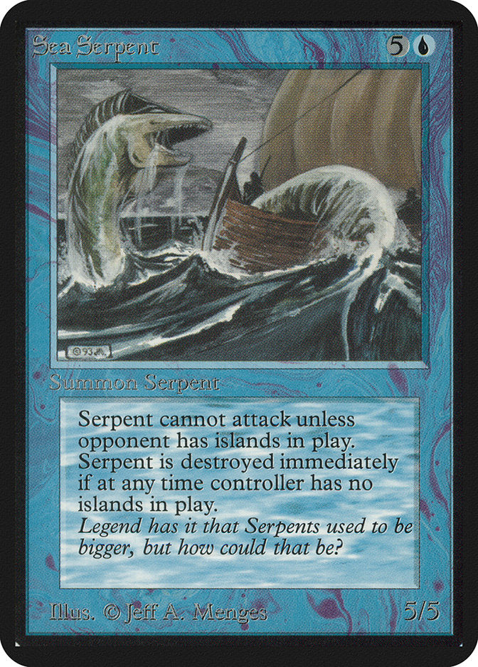 Sea Serpent [Alpha Edition] | Game Master's Emporium (The New GME)
