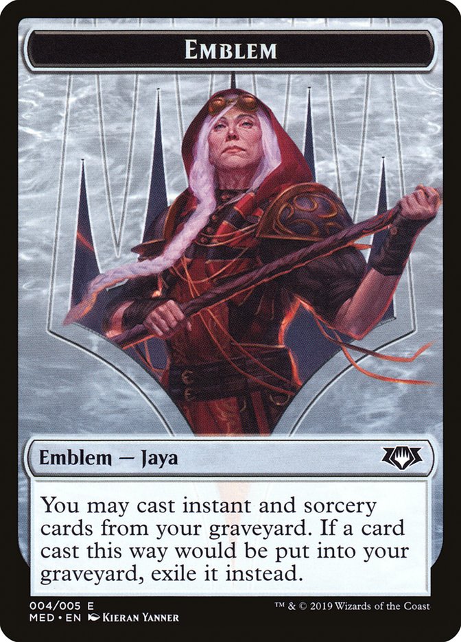 Jaya Ballard Emblem [Mythic Edition Tokens] | Game Master's Emporium (The New GME)