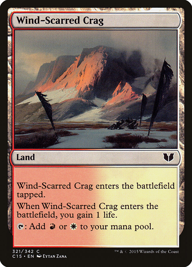 Wind-Scarred Crag [Commander 2015] | Game Master's Emporium (The New GME)