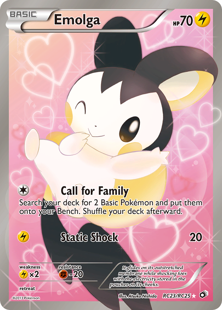 Emolga (RC23/RC25) [Black & White: Legendary Treasures] | Game Master's Emporium (The New GME)