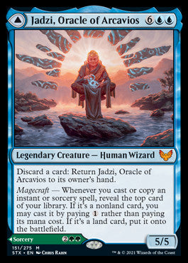 Jadzi, Oracle of Arcavios // Journey to the Oracle [Strixhaven: School of Mages] | Game Master's Emporium (The New GME)