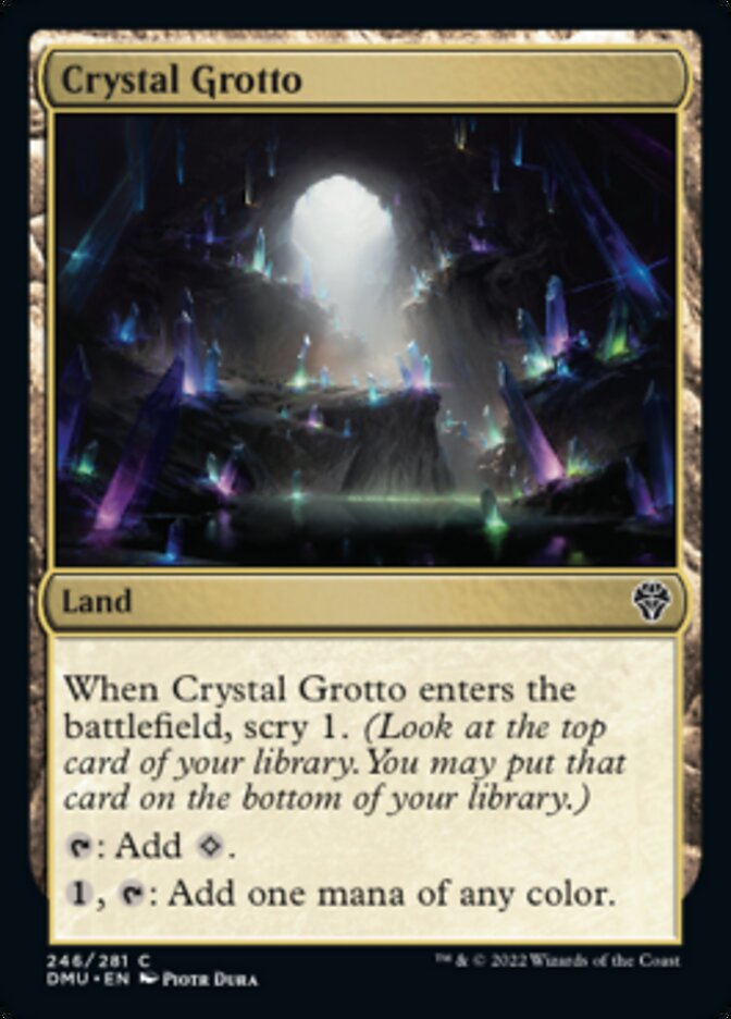 Crystal Grotto [Dominaria United] | Game Master's Emporium (The New GME)