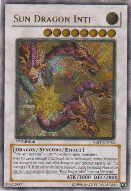 Sun Dragon Inti [ABPF-EN042] Ultimate Rare | Game Master's Emporium (The New GME)