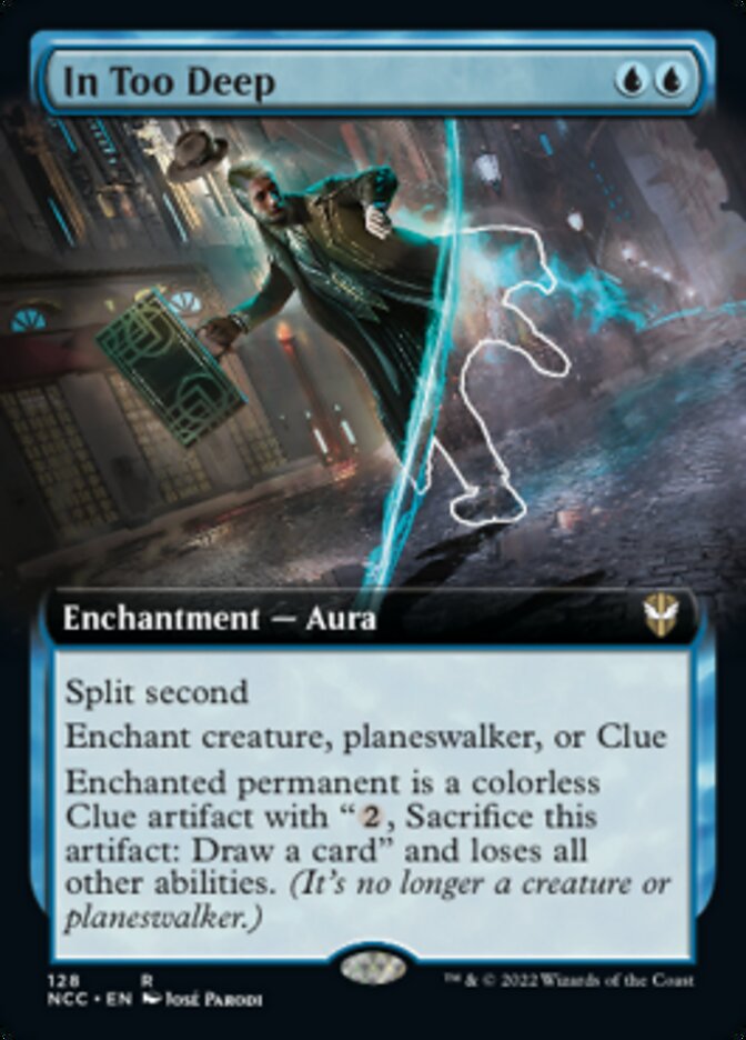 In Too Deep (Extended Art) [Streets of New Capenna Commander] | Game Master's Emporium (The New GME)