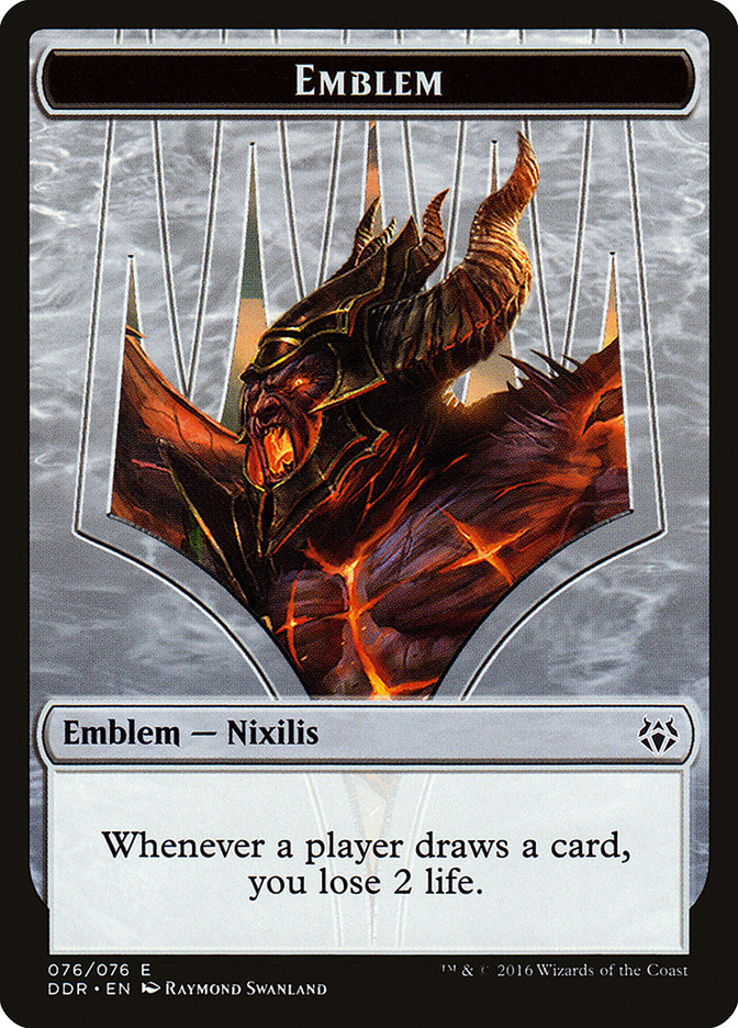 Ob Nixilis Reignited Emblem [Duel Decks: Nissa vs. Ob Nixilis] | Game Master's Emporium (The New GME)