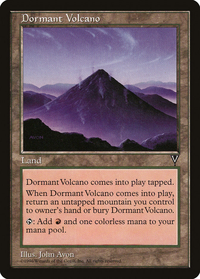 Dormant Volcano [Visions] | Game Master's Emporium (The New GME)