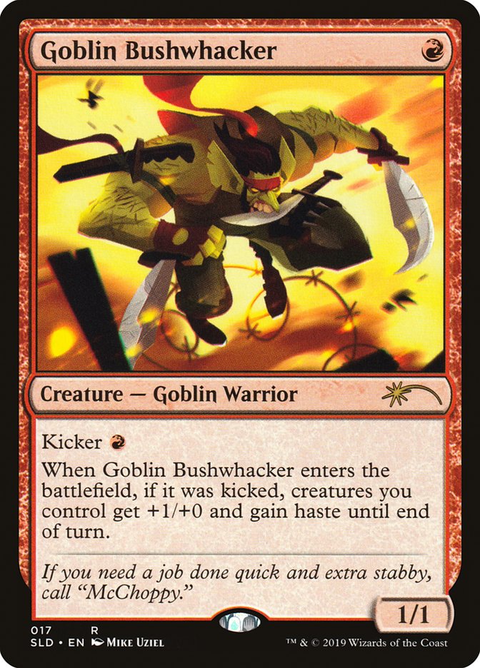 Goblin Bushwhacker [Secret Lair Drop Series] | Game Master's Emporium (The New GME)