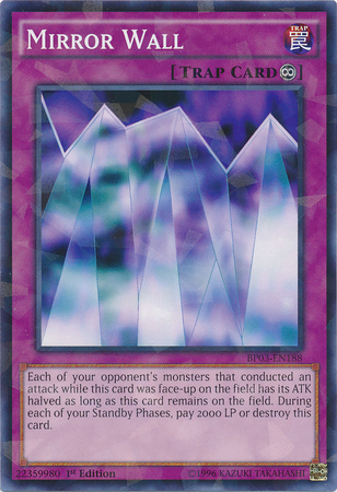 Mirror Wall [BP03-EN188] Shatterfoil Rare | Game Master's Emporium (The New GME)