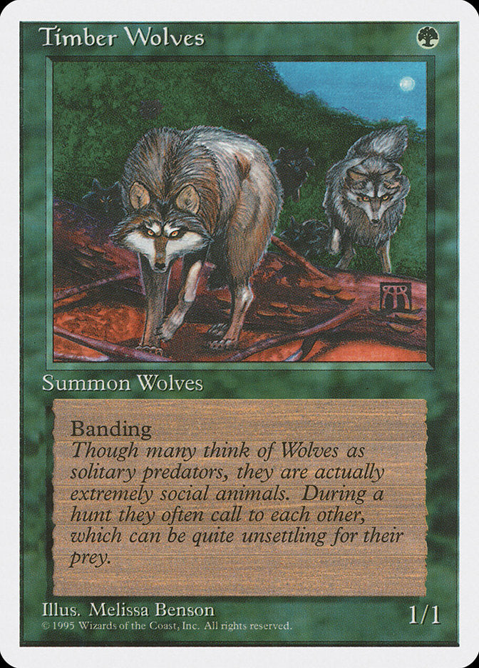 Timber Wolves [Fourth Edition] | Game Master's Emporium (The New GME)