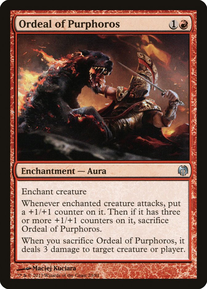 Ordeal of Purphoros [Duel Decks: Heroes vs. Monsters] | Game Master's Emporium (The New GME)