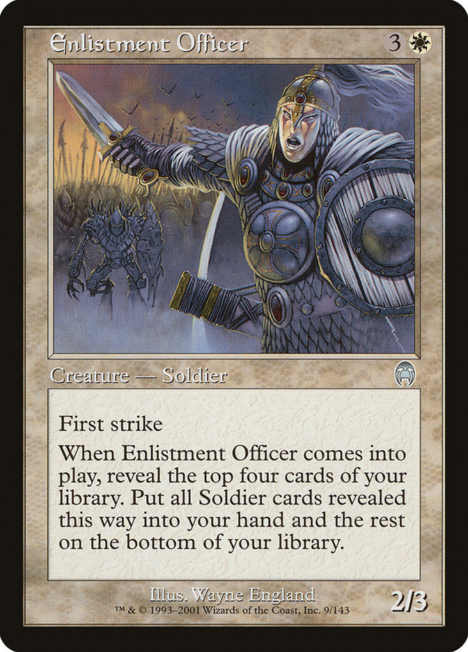 Enlistment Officer [Apocalypse] | Game Master's Emporium (The New GME)