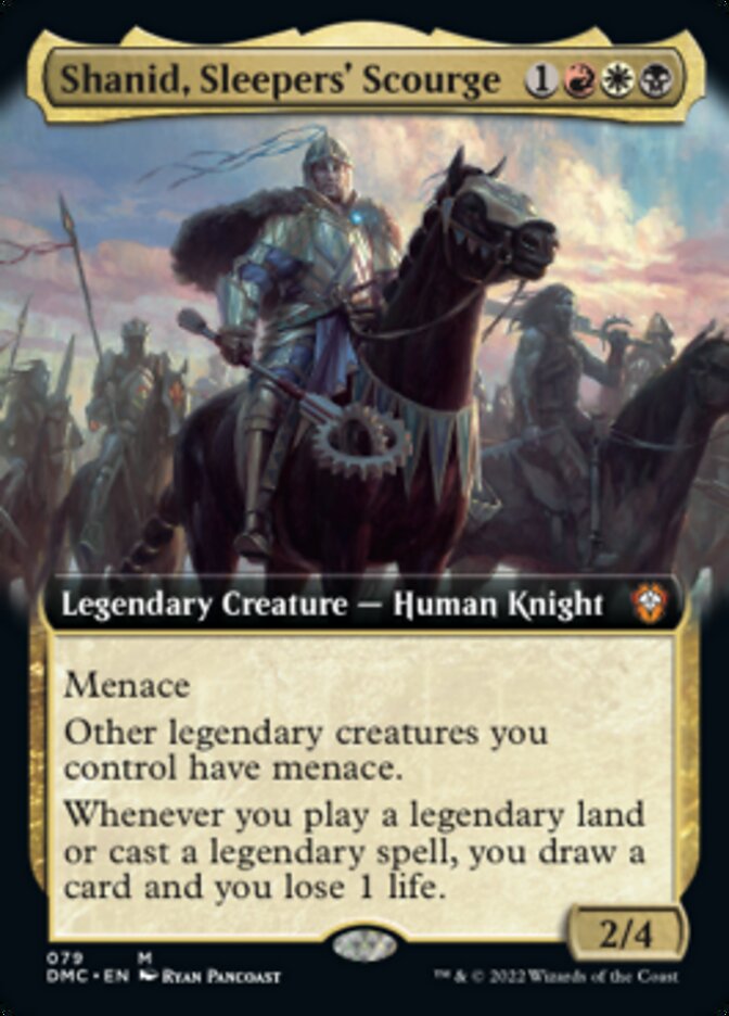 Shanid, Sleepers' Scourge (Extended Art) [Dominaria United Commander] | Game Master's Emporium (The New GME)