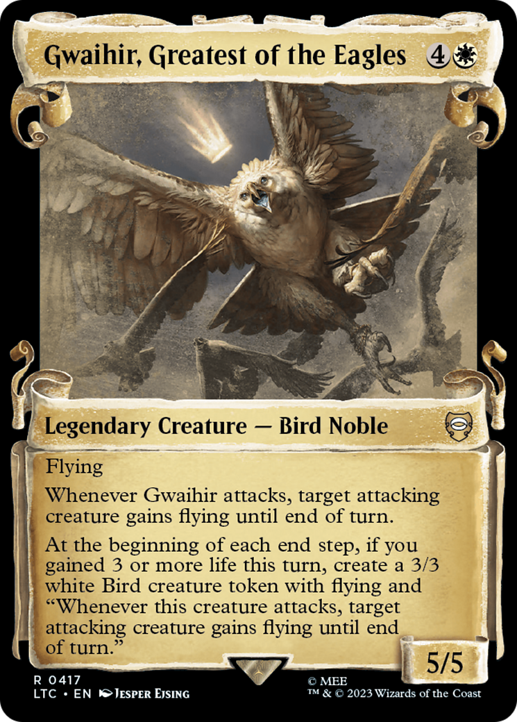 Gwaihir, Greatest of the Eagles [The Lord of the Rings: Tales of Middle-Earth Commander Showcase Scrolls] | Game Master's Emporium (The New GME)