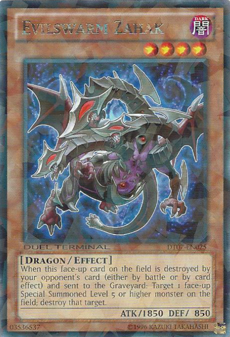 Evilswarm Zahak [DT07-EN025] Rare | Game Master's Emporium (The New GME)