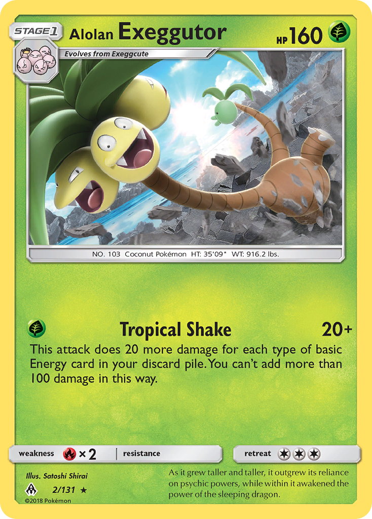 Alolan Exeggutor (2/131) [Sun & Moon: Forbidden Light] | Game Master's Emporium (The New GME)