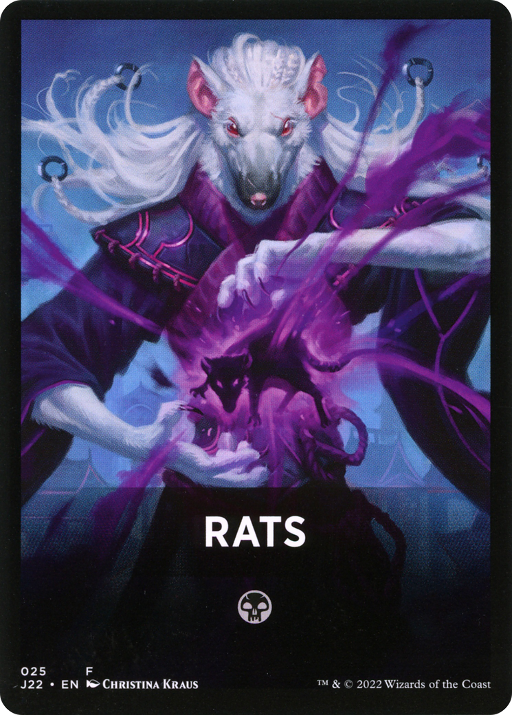 Rats Theme Card [Jumpstart 2022 Front Cards] | Game Master's Emporium (The New GME)