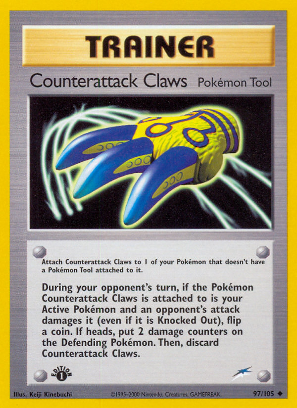 Counterattack Claws (97/105) [Neo Destiny 1st Edition] | Game Master's Emporium (The New GME)