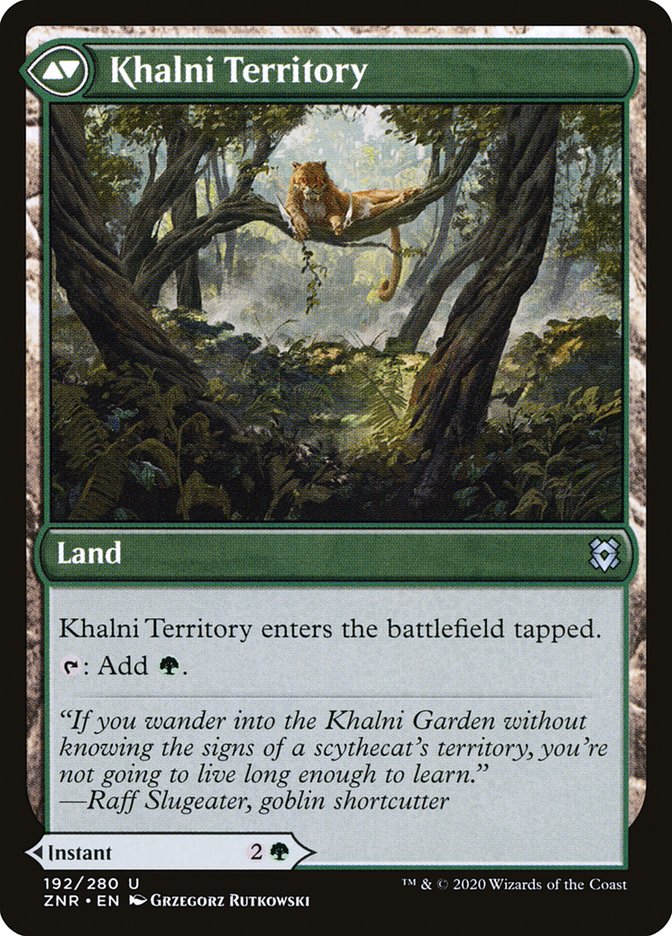 Khalni Ambush // Khalni Territory [Zendikar Rising] | Game Master's Emporium (The New GME)