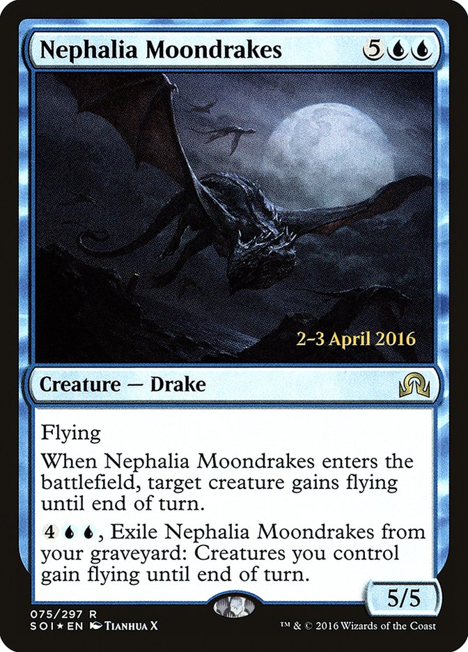 Nephalia Moondrakes [Shadows over Innistrad Prerelease Promos] | Game Master's Emporium (The New GME)