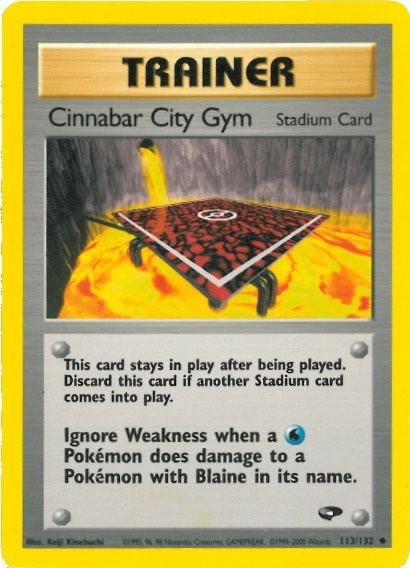 Cinnabar City Gym (113/132) [Gym Challenge Unlimited] | Game Master's Emporium (The New GME)