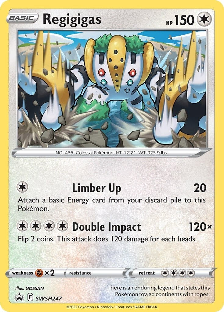 Regigigas (SWSH247) [Sword & Shield: Black Star Promos] | Game Master's Emporium (The New GME)