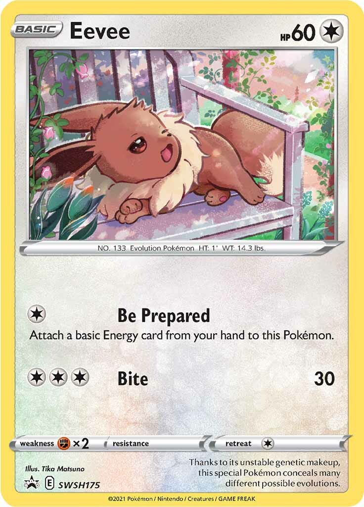 Eevee (SWSH175) [Sword & Shield: Black Star Promos] | Game Master's Emporium (The New GME)