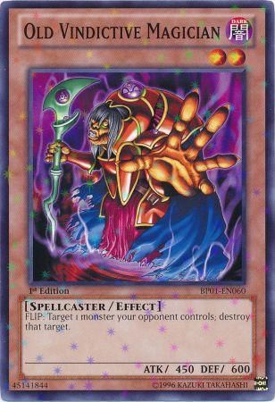 Old Vindictive Magician [BP01-EN060] Starfoil Rare | Game Master's Emporium (The New GME)