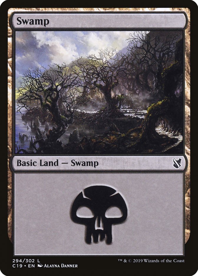 Swamp (294) [Commander 2019] | Game Master's Emporium (The New GME)