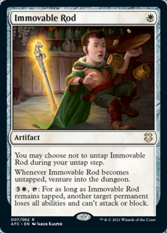 Immovable Rod [Dungeons & Dragons: Adventures in the Forgotten Realms Commander] | Game Master's Emporium (The New GME)