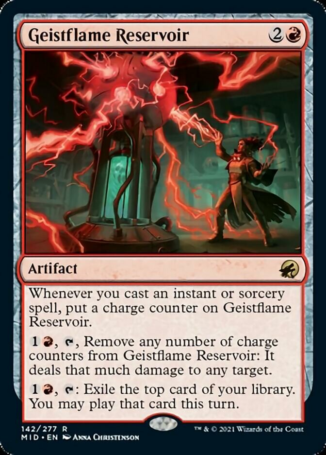 Geistflame Reservoir [Innistrad: Midnight Hunt] | Game Master's Emporium (The New GME)