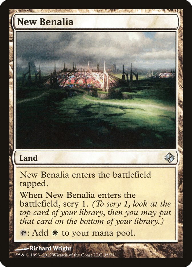 New Benalia [Duel Decks: Venser vs. Koth] | Game Master's Emporium (The New GME)