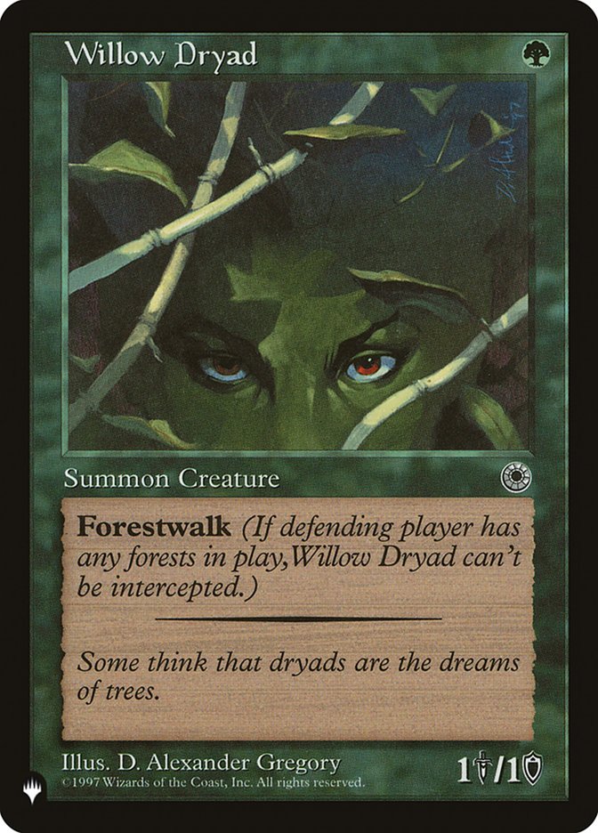 Willow Dryad [The List] | Game Master's Emporium (The New GME)