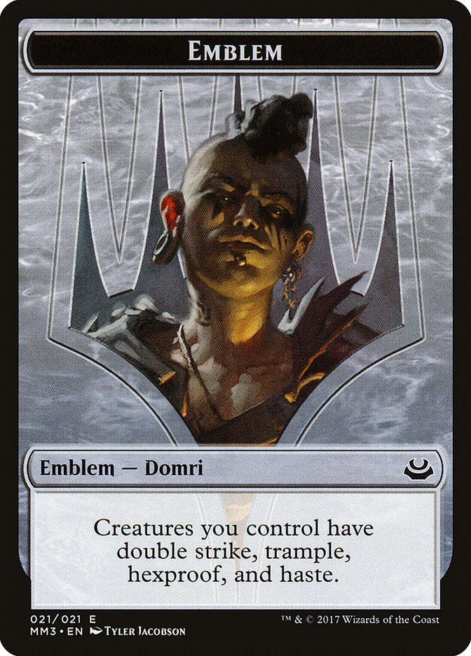 Domri Rade Emblem [Modern Masters 2017 Tokens] | Game Master's Emporium (The New GME)