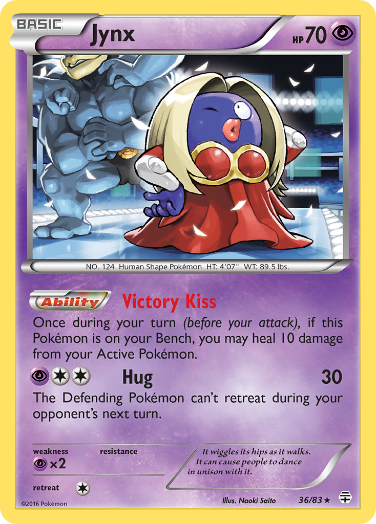 Jynx (36/83) [XY: Generations] | Game Master's Emporium (The New GME)