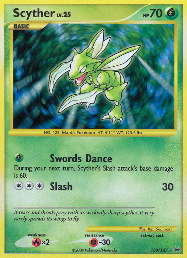 Scyther (130/127) [Platinum: Base Set] | Game Master's Emporium (The New GME)