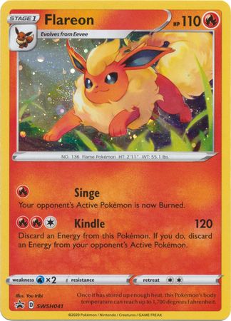 Flareon (SWSH041) [Sword & Shield: Black Star Promos] | Game Master's Emporium (The New GME)