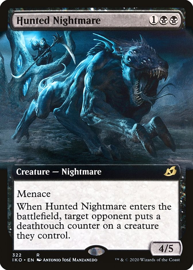 Hunted Nightmare (Extended Art) [Ikoria: Lair of Behemoths] | Game Master's Emporium (The New GME)