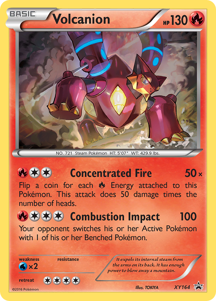 Volcanion (XY164) [XY: Black Star Promos] | Game Master's Emporium (The New GME)