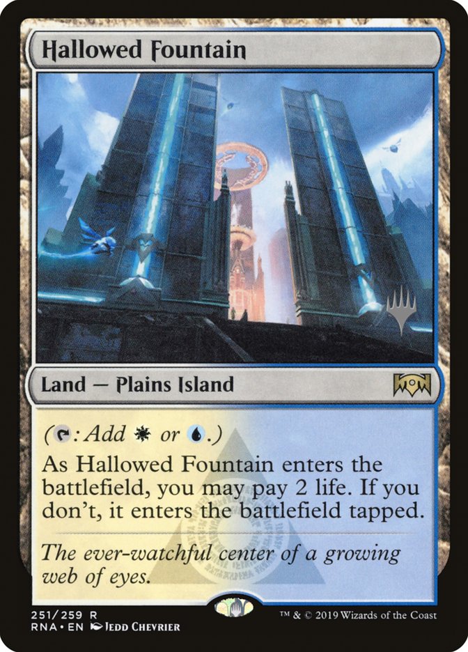 Hallowed Fountain (Promo Pack) [Ravnica Allegiance Promos] | Game Master's Emporium (The New GME)