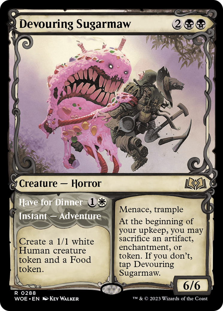 Devouring Sugarmaw // Have For Dinner (Showcase) [Wilds of Eldraine] | Game Master's Emporium (The New GME)
