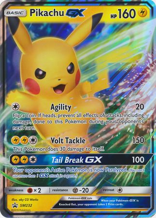 Pikachu GX (SM232) (Jumbo Card) [Sun & Moon: Black Star Promos] | Game Master's Emporium (The New GME)