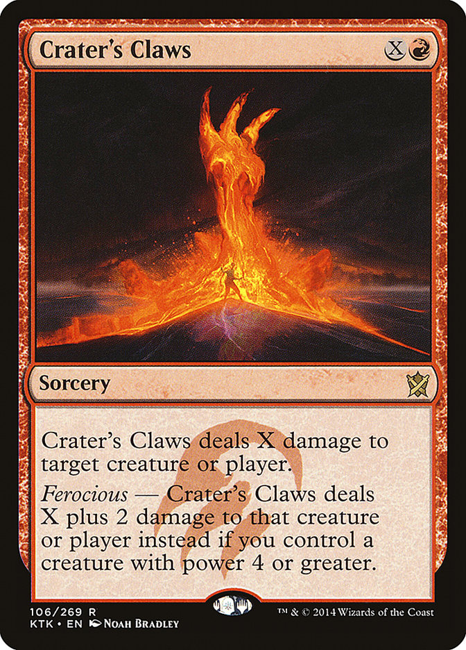 Crater's Claws [Khans of Tarkir] | Game Master's Emporium (The New GME)