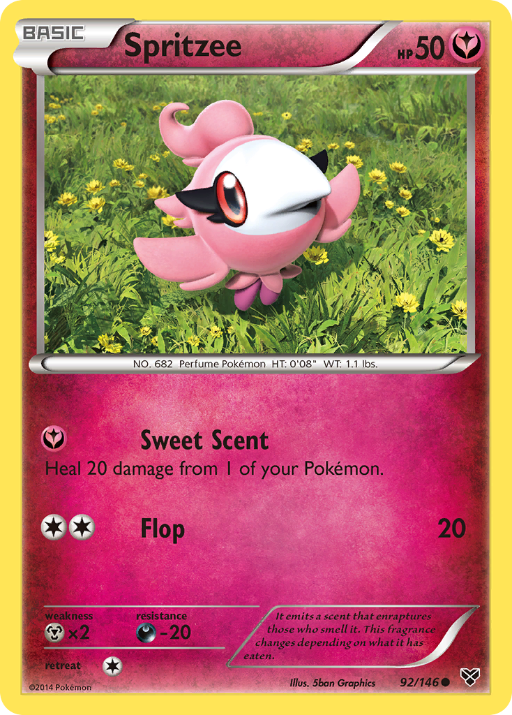 Spritzee (92/146) [XY: Base Set] | Game Master's Emporium (The New GME)