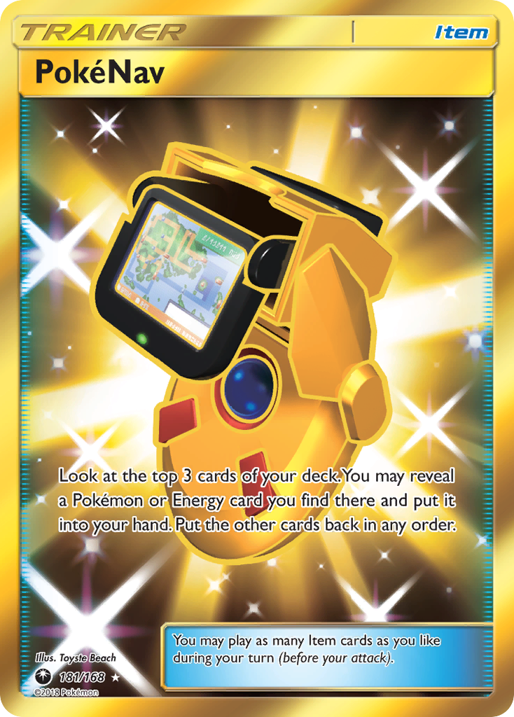 PokeNav (181/168) [Sun & Moon: Celestial Storm] | Game Master's Emporium (The New GME)