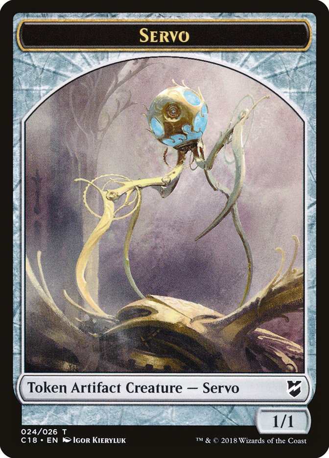 Servo Token [Commander 2018 Tokens] | Game Master's Emporium (The New GME)