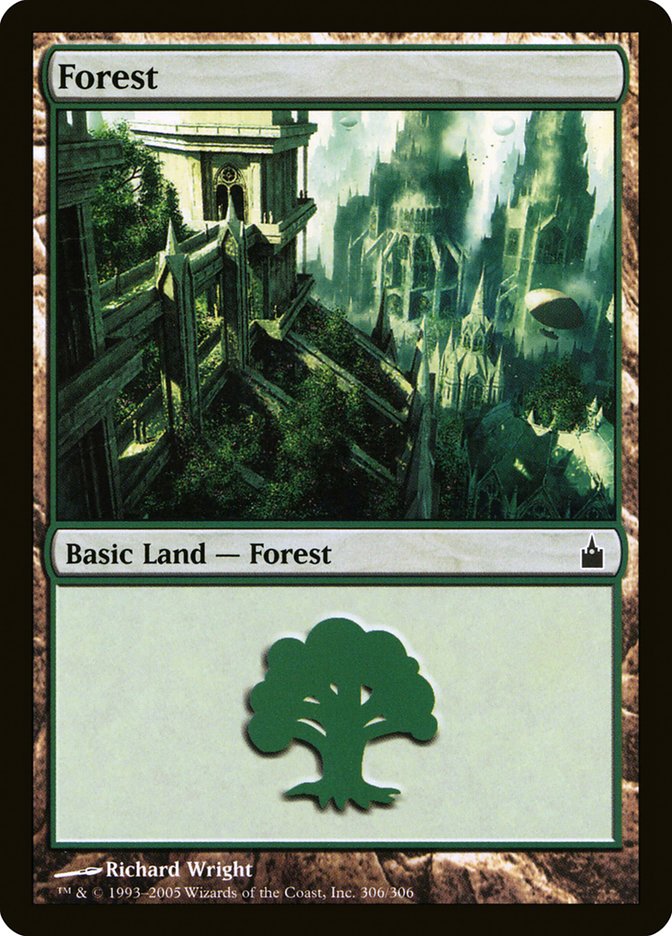 Forest (306) [Ravnica: City of Guilds] | Game Master's Emporium (The New GME)