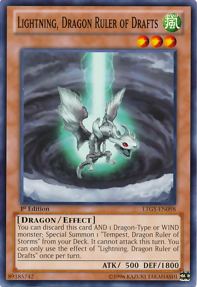 Lightning, Dragon Ruler of Drafts [LTGY-EN098] Common | Game Master's Emporium (The New GME)